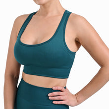 Load image into Gallery viewer, Teal top + legging set
