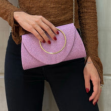 Load image into Gallery viewer, Lia glitter clutch

